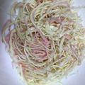 楓✿椛's cooksnap of when they made 切り方がポイント♪ハムとキャベツのサラダ.