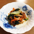 big3ca's cooksnap of when they made カリカリ鶏皮と残り野菜の甘辛中華炒め.