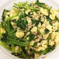 ☆かおりんGo☆'s cooksnap of when they made 小松菜×卵×シーチキン炒め.