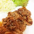 monchan♪♪'s cooksnap of when they made ■香ばしい♪豚ロース肉のにんにく焼き■.