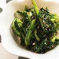 たのしいちくわ's cooksnap of when they made 箸休め…♪春菊の辛子和え.