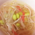 とろけい's cooksnap of when they made 枝豆ともやしのスープ.