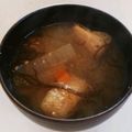 ささなお's cooksnap of when they made 高血圧に＊もずくと玉葱の味噌汁＊.