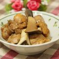 ぽっぽぺぺ's cooksnap of when they made コクうま♪鶏肉としめじの味噌バター炒め.