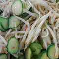 ジューシーフルーツ's cooksnap of when they made もやしとキュウリの梅和え.