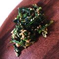 そら（・＿・）'s cooksnap of when they made 常備食★お弁当にも★ほうれん草ごま和え.