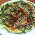 ぷけママ's cooksnap of when they made ニラともやしのお好み焼き風♪.