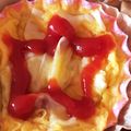 ゆーこリン♡'s cooksnap of when they made お弁当に♪シリコンカップでレンジオムレツ.