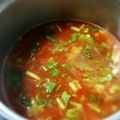 なおころピッコロ's cooksnap of when they made トマトジュースでミネストローネ.