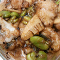 kimimaruo's cooksnap of when they made アジとそら豆、タケノコの豆鼓炒め.