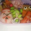 金魚３１５'s cooksnap of when they made 妖怪ウォッチ キャラ弁 花さか爺.