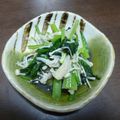 m168080107's cooksnap of when they made 小松菜のにんにく炒め.