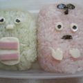 かもめとかもめ's cooksnap of when they made キャラ弁★ガチャピン・ムック.