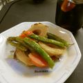 Hirarinn☆'s cooksnap of when they made いんげんと竹輪のニンニク醤油炒め煮.
