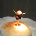 野菜のはたけ's cooksnap of when they made 焼きコーンチョコトースト♡(ﾉ´∀｀*).