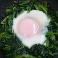 無題ちゃん's cooksnap of when they made 付け合わせでも一品でも♪ポパイエッグ❤.