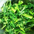 ミッキーとミミー's cooksnap of when they made おり菜(かき菜)のわさび和え.