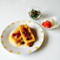 megutan_k's cooksnap of when they made 手間暇かけて本格フレンチトースト2人分♡.