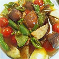 ひーちゃん☆ミ's cooksnap of when they made 常備菜【野菜の揚げ浸し】.
