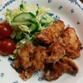 umegohan's cooksnap of when they made 冷めても美味しい！鶏むね肉の唐揚げ.