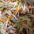 太巻き納豆's cooksnap of when they made もやしときゅうりとハムのサラダ.