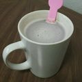 やーこん。's cooksnap of when they made ヌテラホットミルク.