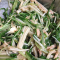 Reyja's cooksnap of when they made 簡単さっぱり水菜とエノキとツナの和え物.