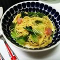 akilondon's cooksnap of when they made ベーコンとレタスの塩麹パスタ.