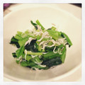 ちびハチ's cooksnap of when they made 簡単！小松菜のお浸ししらす和え.