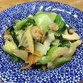 きりぼーysm's cooksnap of when they made 簡単！チンゲン菜のウェイパー炒め♪.