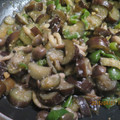 ちゃみ's cooksnap of when they made 蒸して油カット♪茄子とピーマンの味噌炒め.