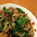 Mappygirl's cooksnap of when they made 豚肉とたまねぎの炒め煮(時々しめじ).