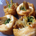 Ericats★'s cooksnap of when they made すき焼きのタレで簡単♪ささみのエノキ巻き.