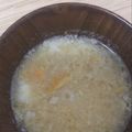 クック7C8I9W☆'s cooksnap of when they made たまごの味噌汁.