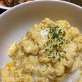 まーたー☆'s cooksnap of when they made 卵しかない！親子丼味もどき？！玉子丼.