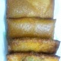 白金魂's cooksnap of when they made ハム･チーズ･大葉の春巻き.