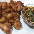 HMCみーこりん's cooksnap of when they made お麩の唐揚げネギソース添え.