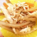 うめうめうめっこ's cooksnap of when they made 簡単！おいしい！鶏ささみ人参ごぼうサラダ.