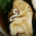 イッソユ's cooksnap of when they made 玉子を薄揚げに入れて信田煮（＾−＾）☆.