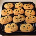 そらせなりかとも's cooksnap of when they made ハロウィンに☆型不要♡かぼちゃクッキー.