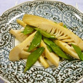 Haru Haru's cooksnap of when they made 筍・絹さやのマジックソルト炒め〜.