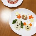 どなえり♡'s cooksnap of when they made 1歳お誕生日プレート.