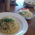 kaz2ie.TM.R.com's cooksnap of when they made じゃこ入りパスタ♥レモンバター風味.
