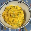 momonaomam's cooksnap of when they made 冷蔵庫にある物で*☆絶品かぼちゃサラダ♪.