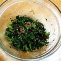 クツクトコ☆'s cooksnap of when they made 簡単 ほうれん草の胡麻和え☆お弁当にも♪.