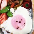 地図。's cooksnap of when they made キャラ弁、ぐでたま〜♡.