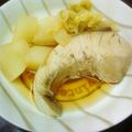 ゆとしゃ's cooksnap of when they made 麺つゆで簡単ぶり大根 煮魚.