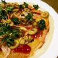milkman001's cooksnap of when they made 米粉でピザ生地.