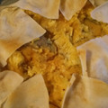 クックP47FO7☆'s cooksnap of when they made 春巻きの皮でさつまいものキッシュ.