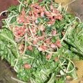 cocoism's cooksnap of when they made 簡単ワサビ菜＆水菜サラダ(๛ ˘ ³˘).